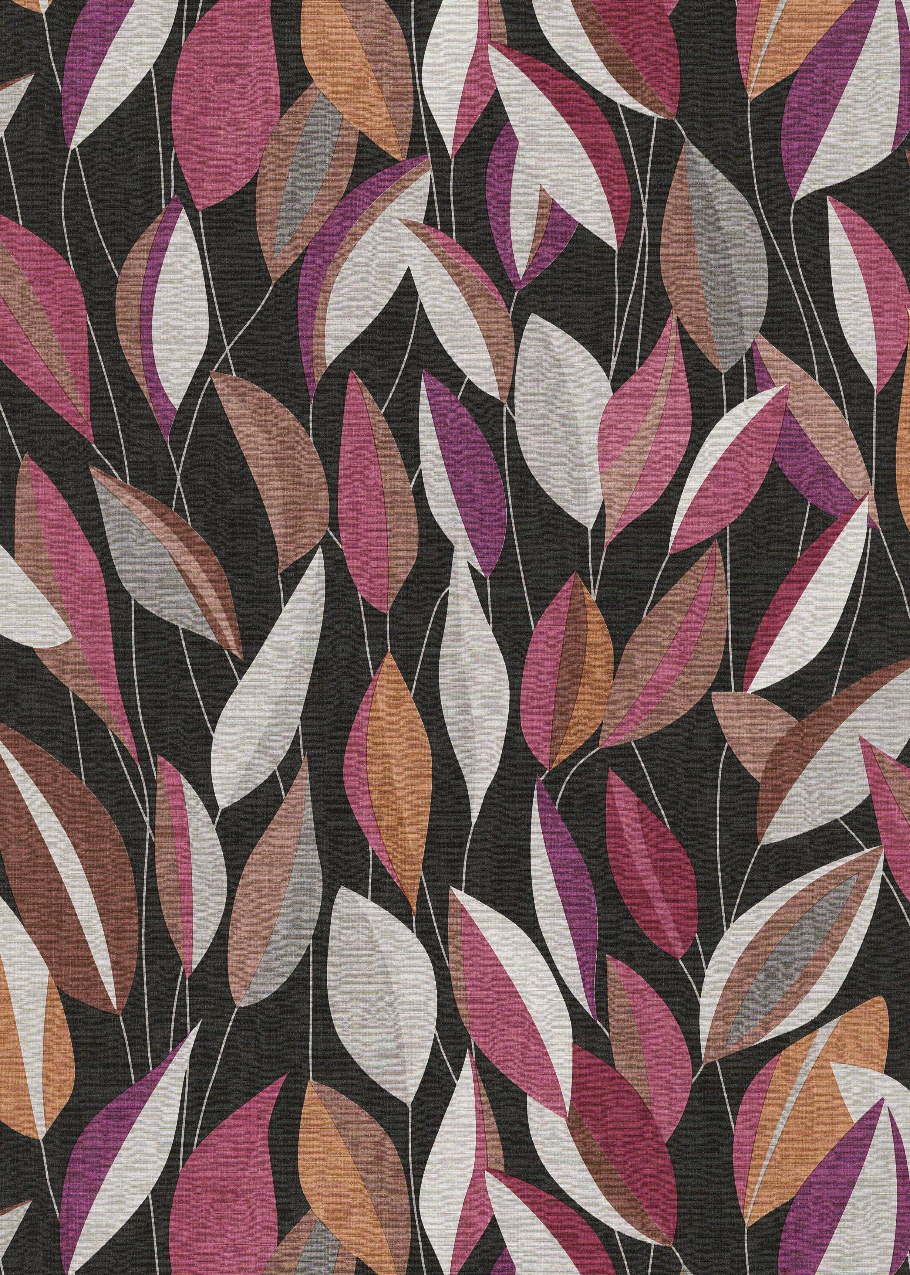 Vliestapete ERISMANN "Vliestapete FOLIAGE", rot, B:0,53m H:0,09m L:10,05m, Vlies, Tapeten, Vliestapete, Phthalate frei rot B/L: 0,53m x 10,05m, Rollen: 1