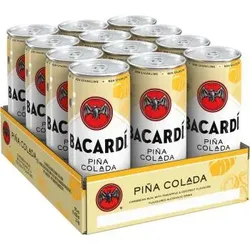 Bacardi Pina Colada Mixgetränk 10% 12x 250ml