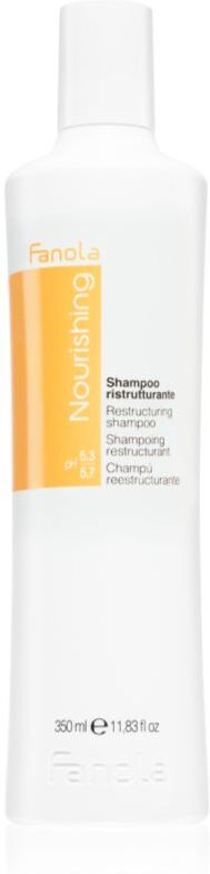 Fanola Nourishing Restructuring Shampoo shampoing nourrissant pour cheveux secs et abîmés 350 ml
