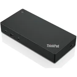 Lenovo ThinkPad USB-C Dock Gen 2 (USB-C, 13 Ports), Dockingstation + USB Hub, Schwarz