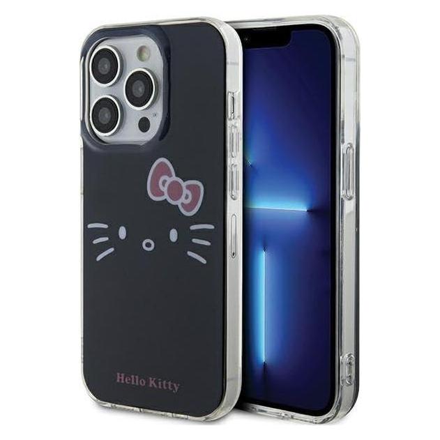 Hello Kitty HKHCP15XHKHLK iPhone 15 Pro Max 6.7" czarny/black hardcase IML Kitty Face (Apple iPhone 15 Pro Max) (1696244904)
