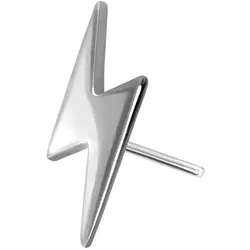 14 Karat Gold Aufsatz mit Titan Push Pin BLITZ