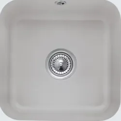 Villeroy & Boch Villeroy&Boch Spülbecken, Küchenspüle Cisterna 50 Graphite 445x445mm, Unterschrankbreite 50cm