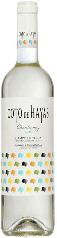 Bodegas Aragonesas Coto de Hayas Blanco Chardonnay 2025 - Vino Blanco D.O. Campo de Borja 75 cl