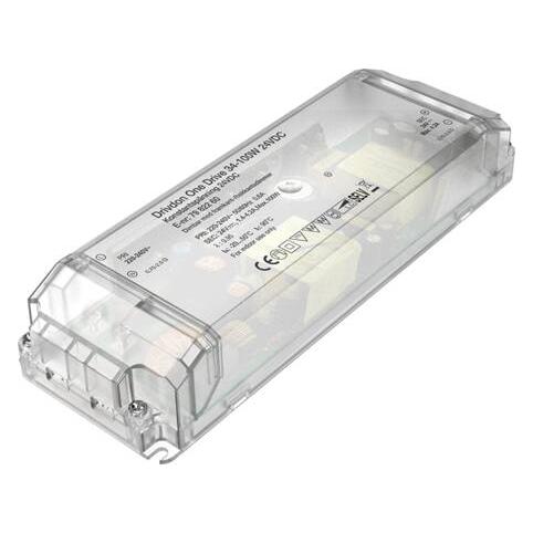 Csdk SL One drive Daempbar driver 100W 24V / DC konstantspaendingsdriver, IP20 STANDARD (7350066564385)