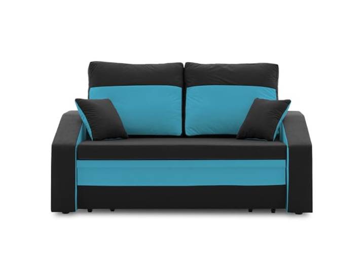 Sofini Sofa Hewlet mit Schlaffunktion! Best Schlafsofa! 2- Sitzer Sofa! Polstermöbel mit stauraum. Schlafsofa mit schlaffunktion und Bettkasten. Kleines Sofa! (MIKRO 15 + MIKRO 18)