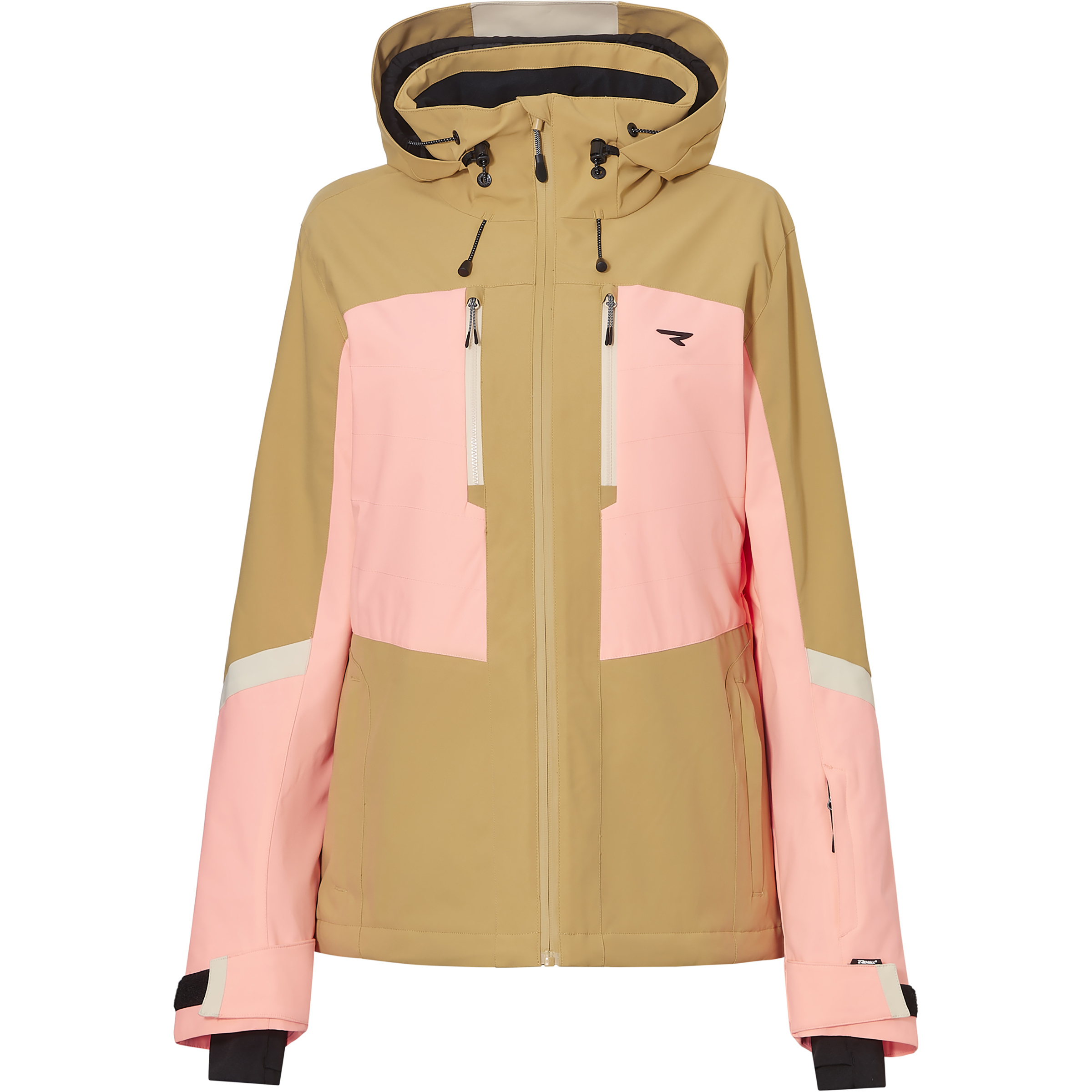 Rehall Donna-R Damen Regenjacke braun Größe XL Skifahren Elastisch Wasserabweisend
