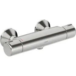 Hansa Hansamicra Brause-Thermostat 58152171 AP, S-Anschlüsse, vertauschte Kalt-/Warmwasser-Anschlüsse, chrom