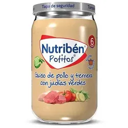 Nutribén Potito Huhn, Rindfleisch und Grüne Bohnen 235g