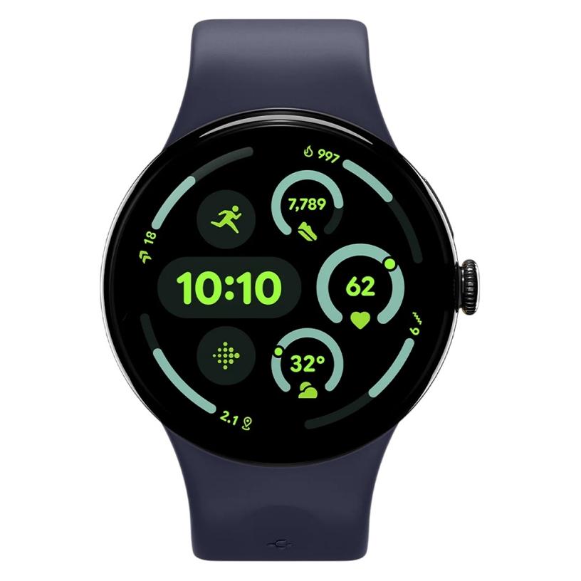 Spigen Nano Pop Band Granatowy (marynarski), Żółty Silikon (Silicone) (AMP09485)