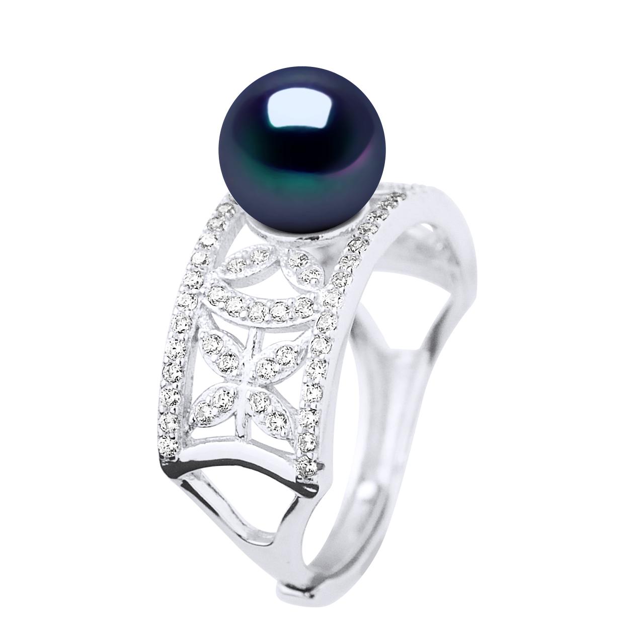 Ring Sieraden - Echte Gecultiveerde Zoetwaterparel Rond 8-9 mm