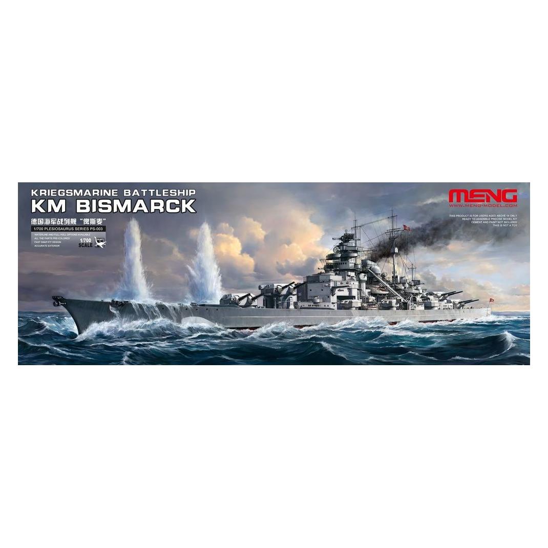 Meng-Model Kriegsmarine Battleship KM Bismarck (PS-003)
