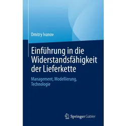 Einführung in die Widerstandsfähigkeit der Lieferkette, Fachbücher von Dmitry Ivanov