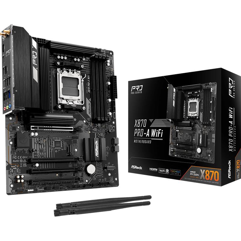 ASRock Pro-A WiFi AMD X870 So.AM5 DDR5 ATX Retail