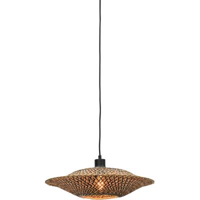 GOOD & MOJO Hängeleuchte "Bali", beige (natur), Ø 44cm H: 12cm, Leuchten, Hängeleuchte