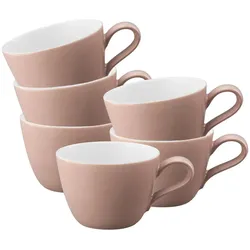 KAFFEETASSEN Life Fashion Posh Rose 240 ml 6er Set