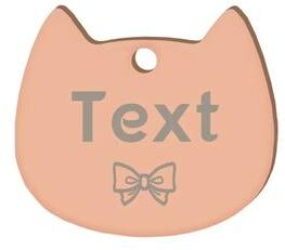 Uplift Treasures Personalized Stainless Steel Pet ID Tag With Engraving 18 s