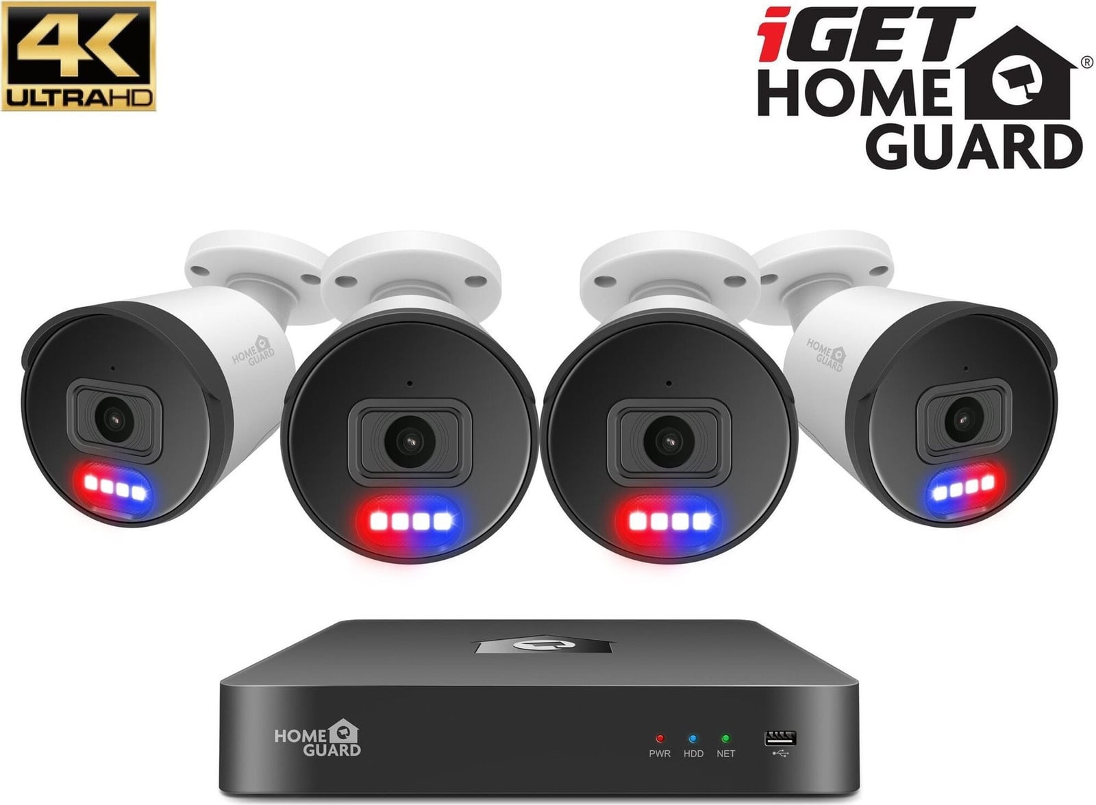 iGET HOMEGUARD HGNVK88504 Ultra HD 4K SMART