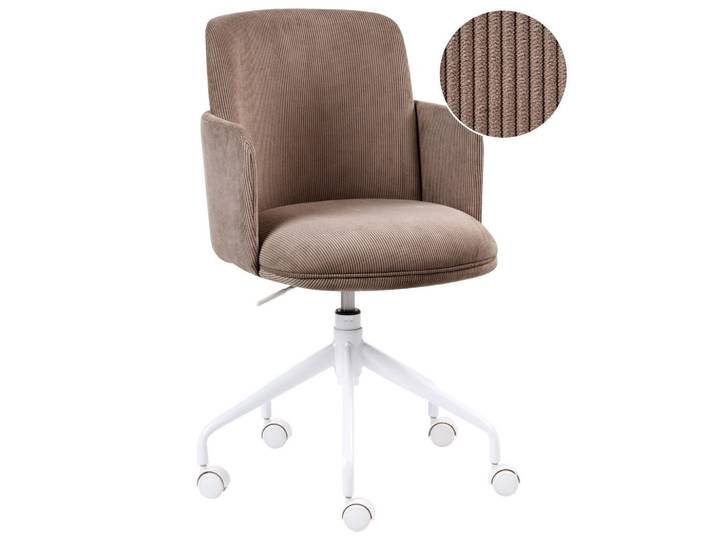 BÜROSTUHL Cord Braun Dryden
