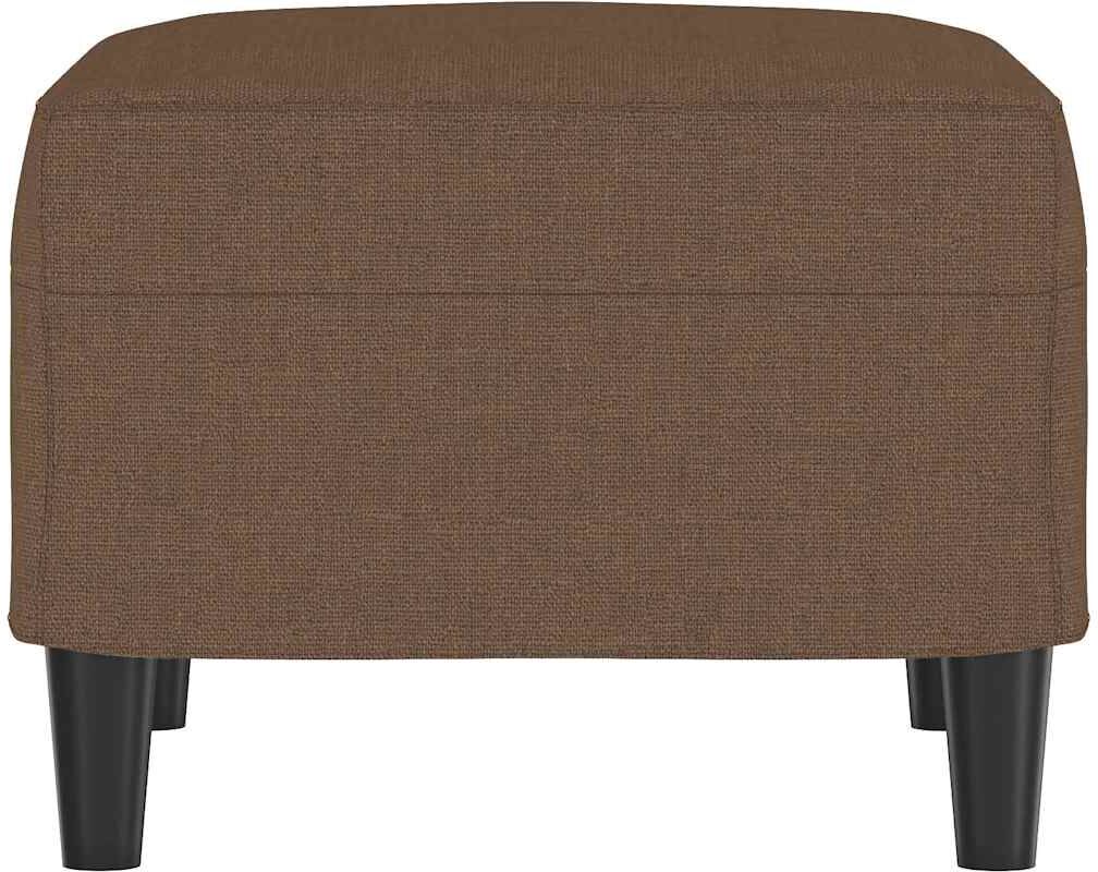 vidaXL Repose-pied Marron 60x50x41 cm Tissu