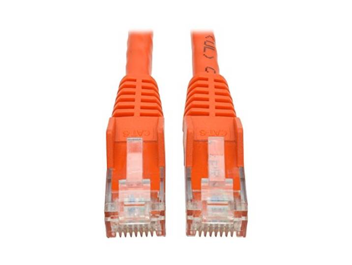 Tripp Lite 15ft Cat6 Gigabit Ethernet Snagless Gegoten Patch Kabel UTP Oranje RJ45 M/M 15 ' (N201-015-OR)