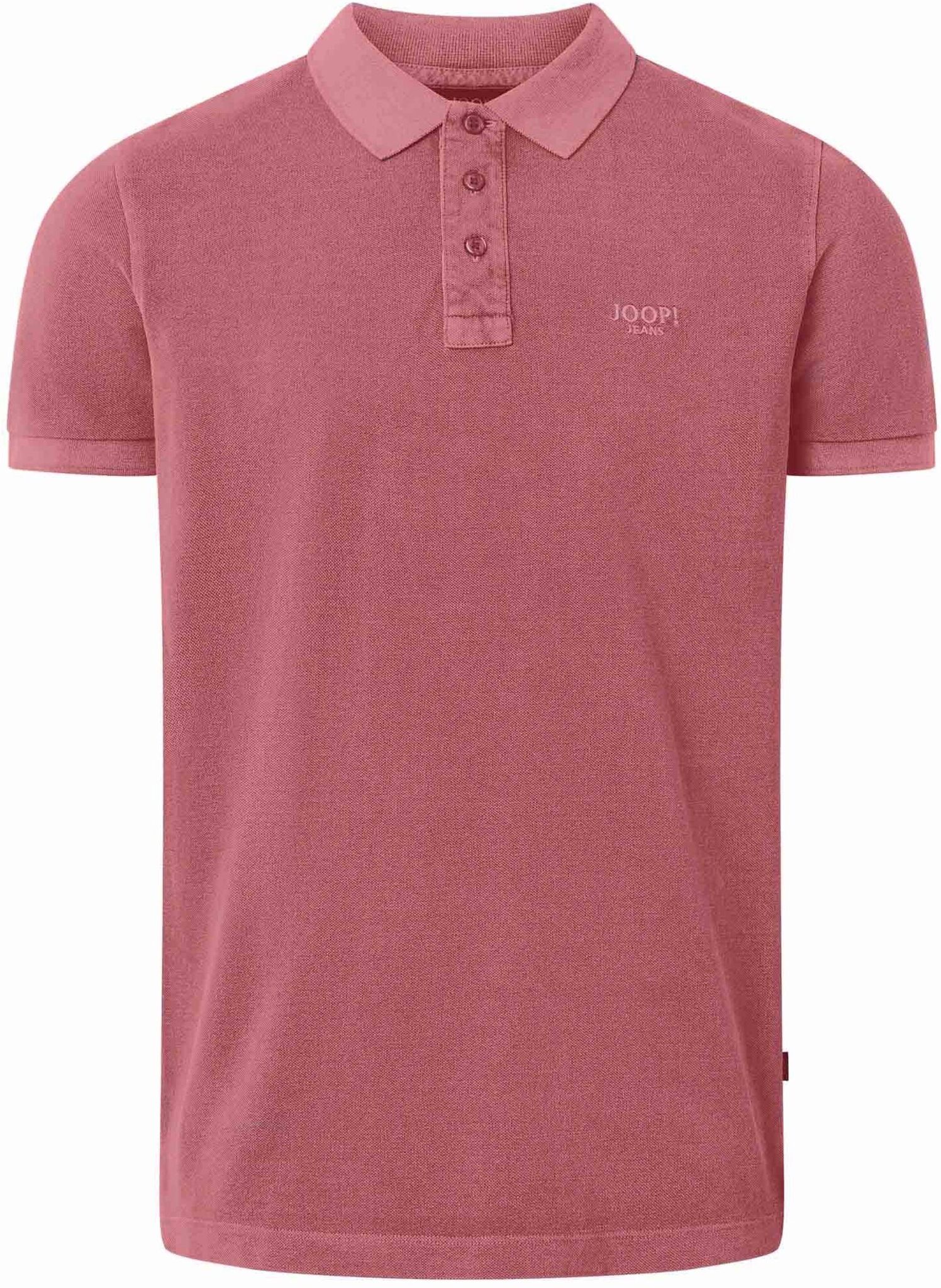 Poloshirt JOOP JEANS "Poloshirt Ambrosio", Herren, Gr. S, rot (rot (dunkelrot)), Obermaterial: 100% Baumwolle CO., Shirts Poloshirt