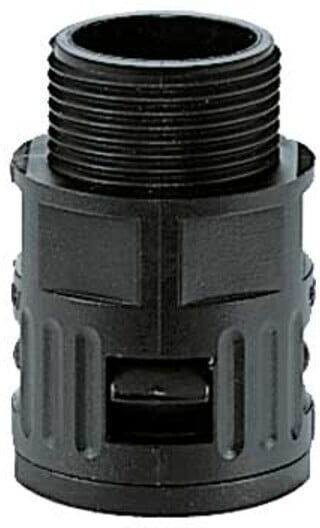 Flexa Raccord rapide IP66, droit RQG1-M AD15,8/M20 noir (15020055218)