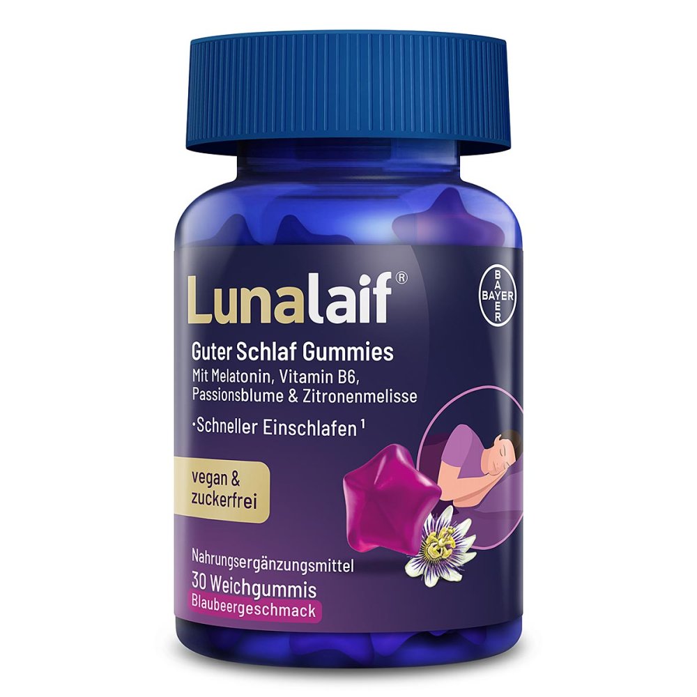 Bayer Vital GmbH Lunalaif Guter Schlaf Gummies 19365767