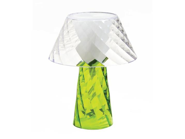 EMPORIUM lampe de table TATA à LED (Vert - Acrylique)