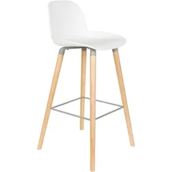 Zuiver Albert Kuip Barhocker, höhe 75 cm, weiß