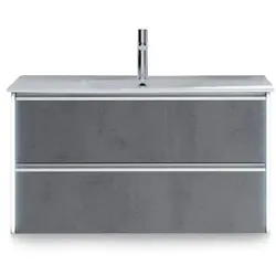 Pelipal Waschtischkombination PE 6040 Dekor Grau Dunkelgrau