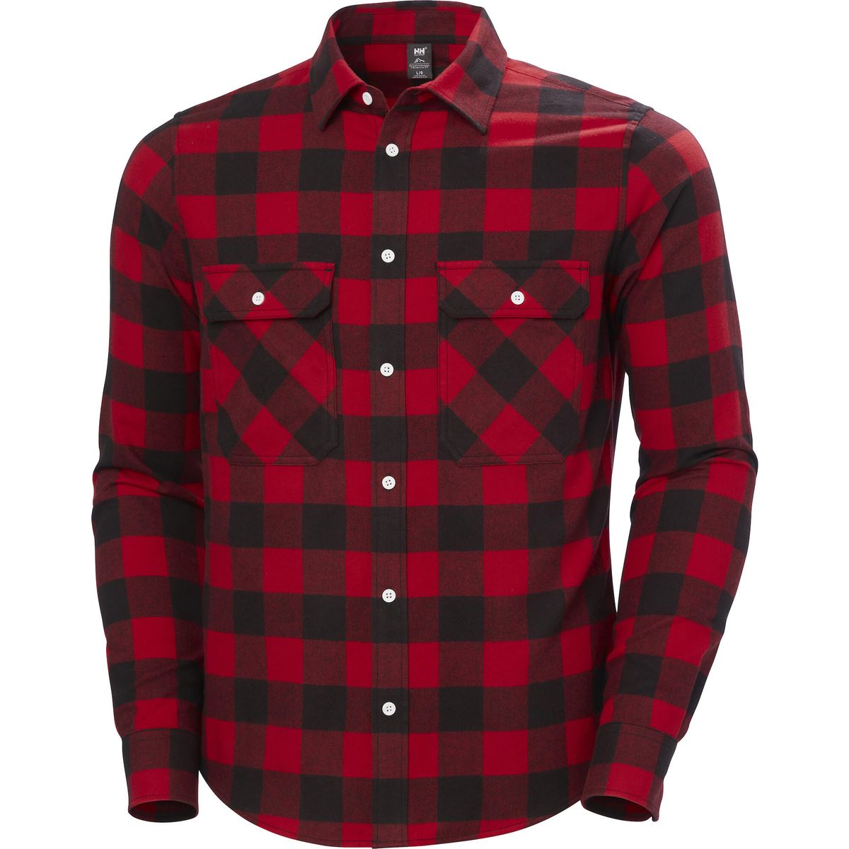 Helly Hansen Men's Lokka Flannel Shirt red buffalo check (162) L 62731_162-L