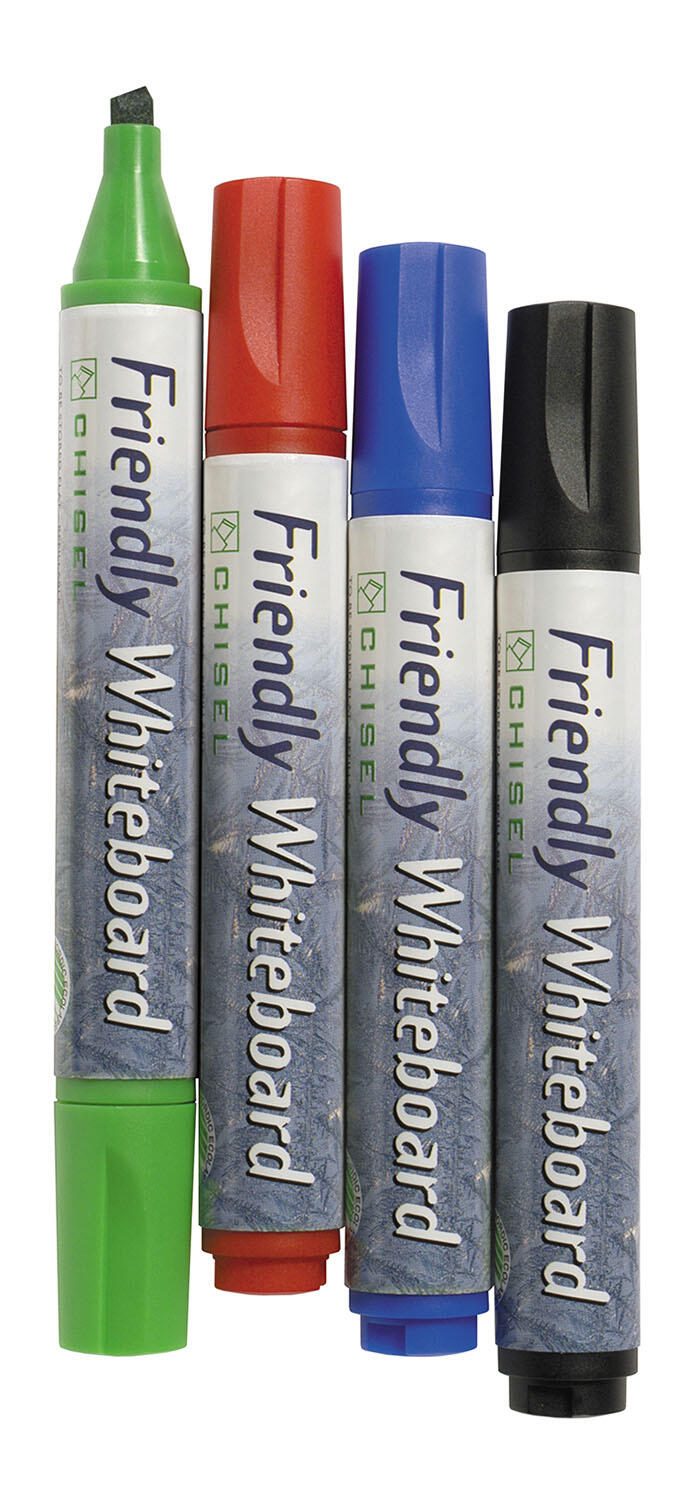 BALLOGRAF® Whiteboard-Marker-Set Friendly Medium, farbsortiert 2,0 - 5,0 mm 17150
