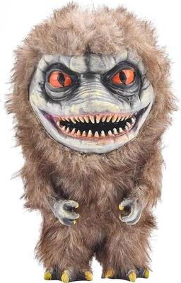 Uplifted Finds Creepy Alien Monster Stuffed Doll Prop Horror Movie Critter Stuffed Toy brown