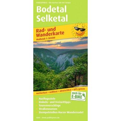 Publicpress Rad- und Wanderkarte Bodetal, Selketal 1:50.000, Sonstige von , KOMPASS Freytag & Berndt, 978-3-7473-0314-6