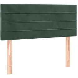 vidaXL, Boxspringbett, Pasonberg (Horizontale Streifen) (80 x 200 cm)