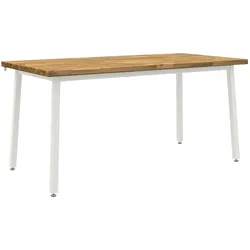 vidaXL, Esstisch, Esstisch (160 x 80 x 75 cm)