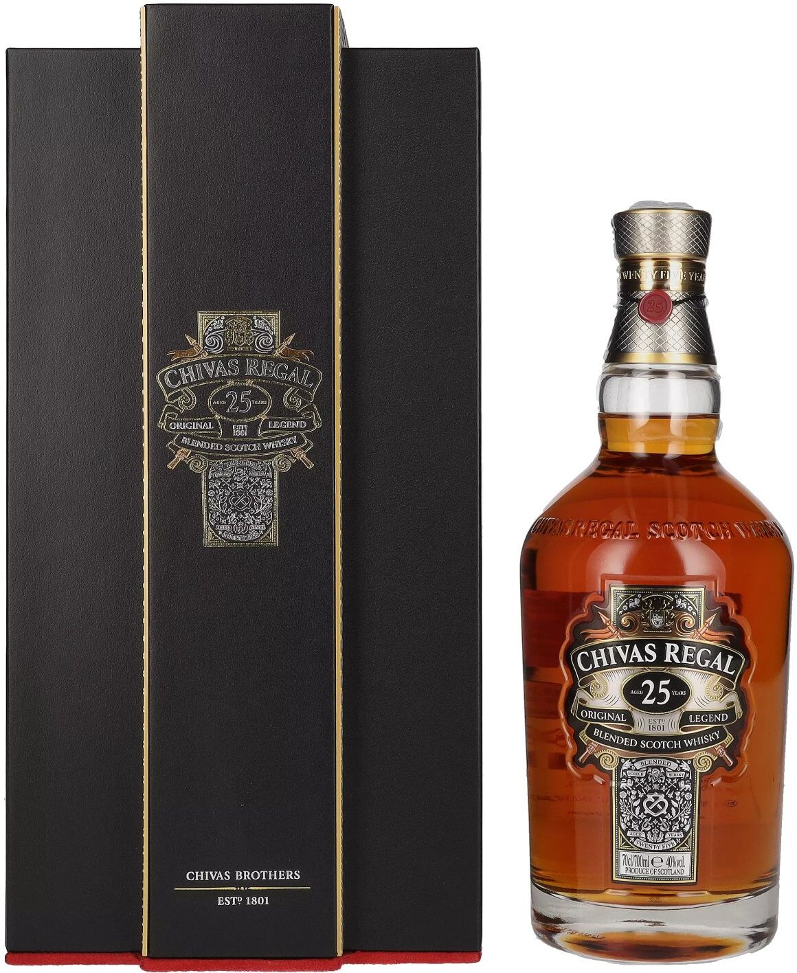 Chivas Brothers Chivas Regal 25 Years Old ORIGINAL LEGEND 40% Vol. 0,7l in Geschenkbox