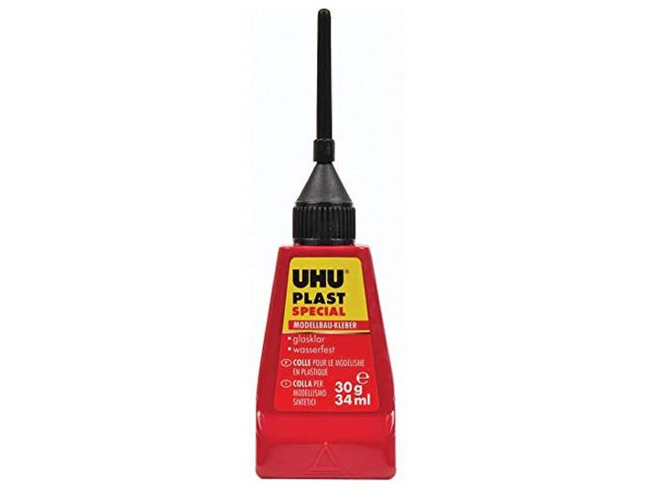 UHU 45880 speciale lijm PLAST speciaal, fles met fijndoseerpunt, 30 g