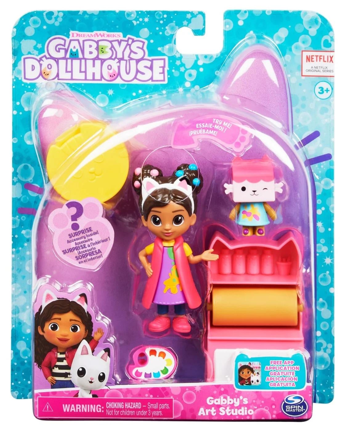 Spin Master Gabby's Dollhouse Set - Poppenhuis van Gabby en de Kunststudio