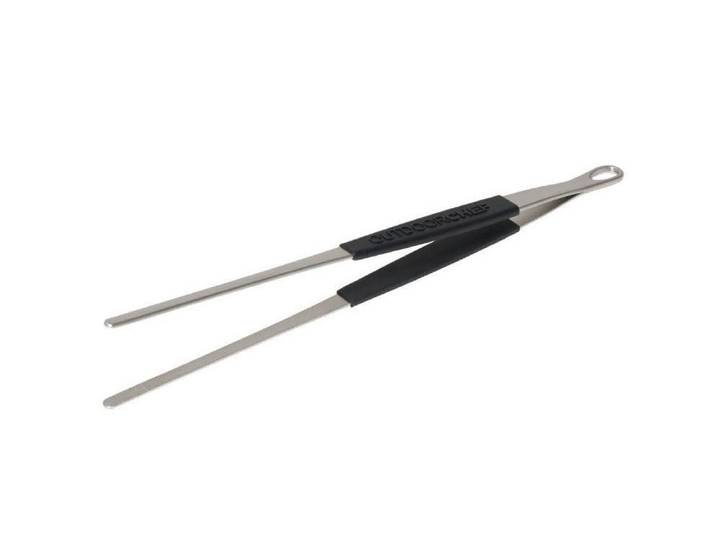 Grillzange OUTDOORCHEF Pinzette Silber , silber (silberfarben), B:5cm H:45cm, Edelstahl, Küchenzangen, Grillzange