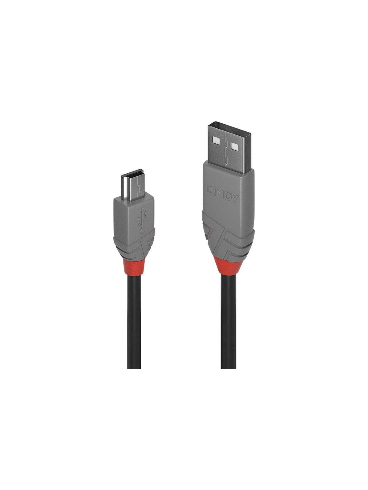Lindy Anthra Line - USB cable - USB to mini-USB Type B - 2 m