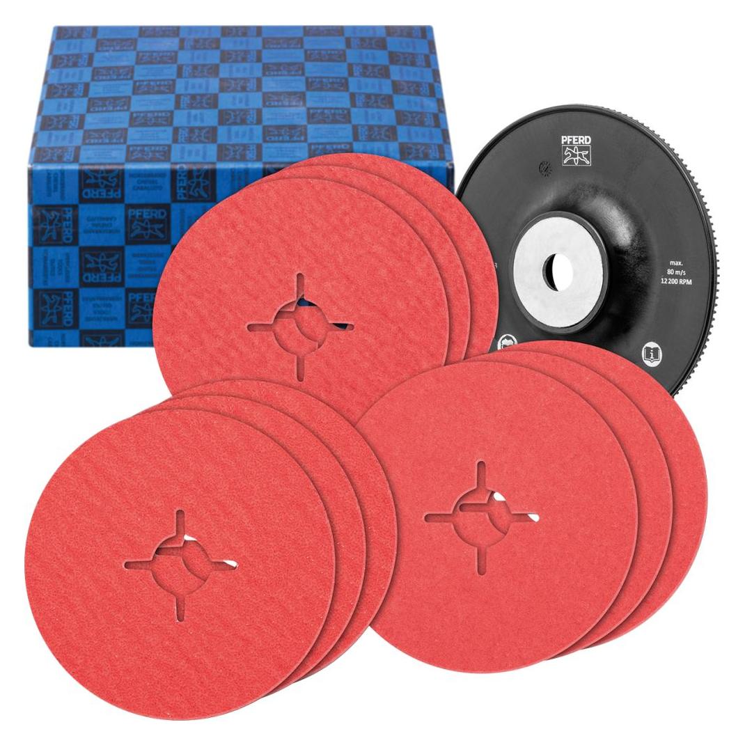 Pferd Fiberschleifer Set Fs 125-22 Premium (64198002)