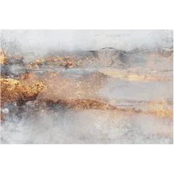 FOTOTAPETE Gold-Grauer Nebel 336/225 cm