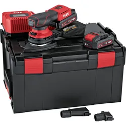 Flex Akku-Deltaschleifer mit Drehzahlregelung ODE 2-100 18-EC/2.5 Set inkl.Akkus