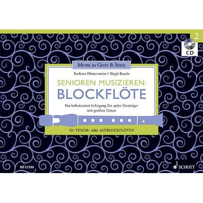 Senioren musizieren: Blockflöte -