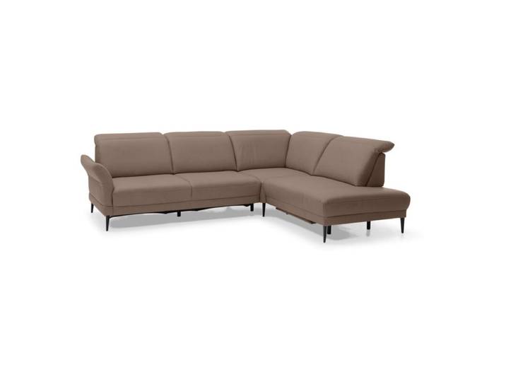 Musterring MR 1350 Ecksofa in Leder inkl. Kopfteilverstellung un