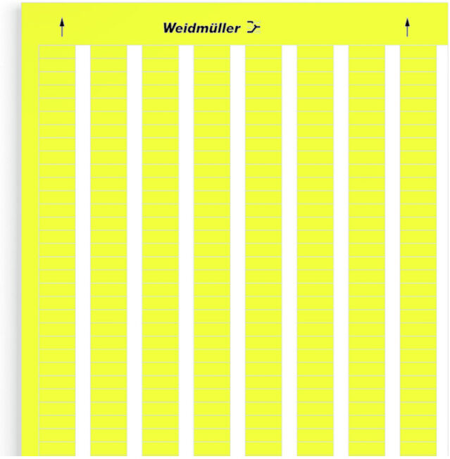 Weidmüller Marqueur d’appareil LM MT300 18X6,5 JAUNE (0413383)