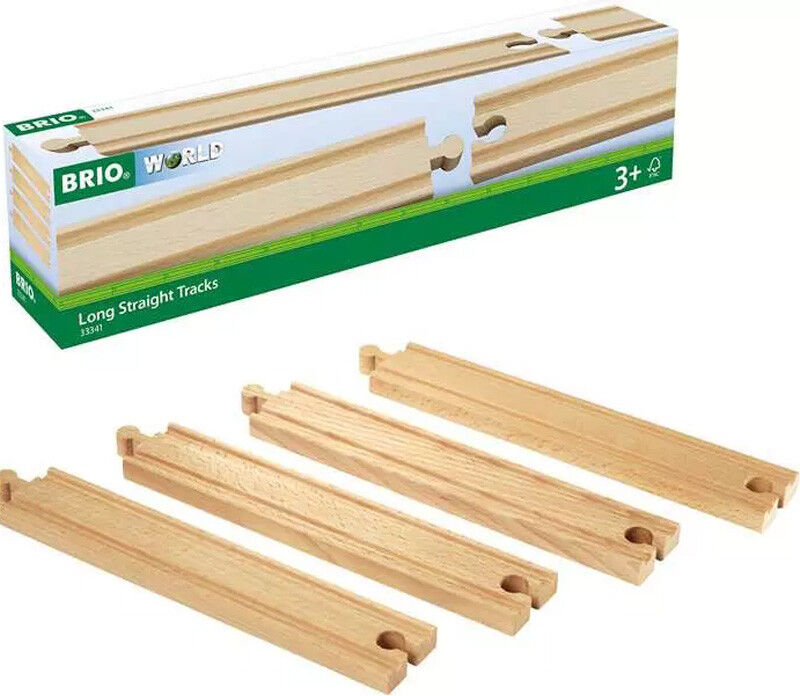 Coffret World : Rails droits longs 216 mm - BRIO