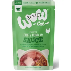 WOW CAT Huhn in Sauce 8x85 g